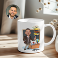 Caricature Mug – Teacher 📚☕