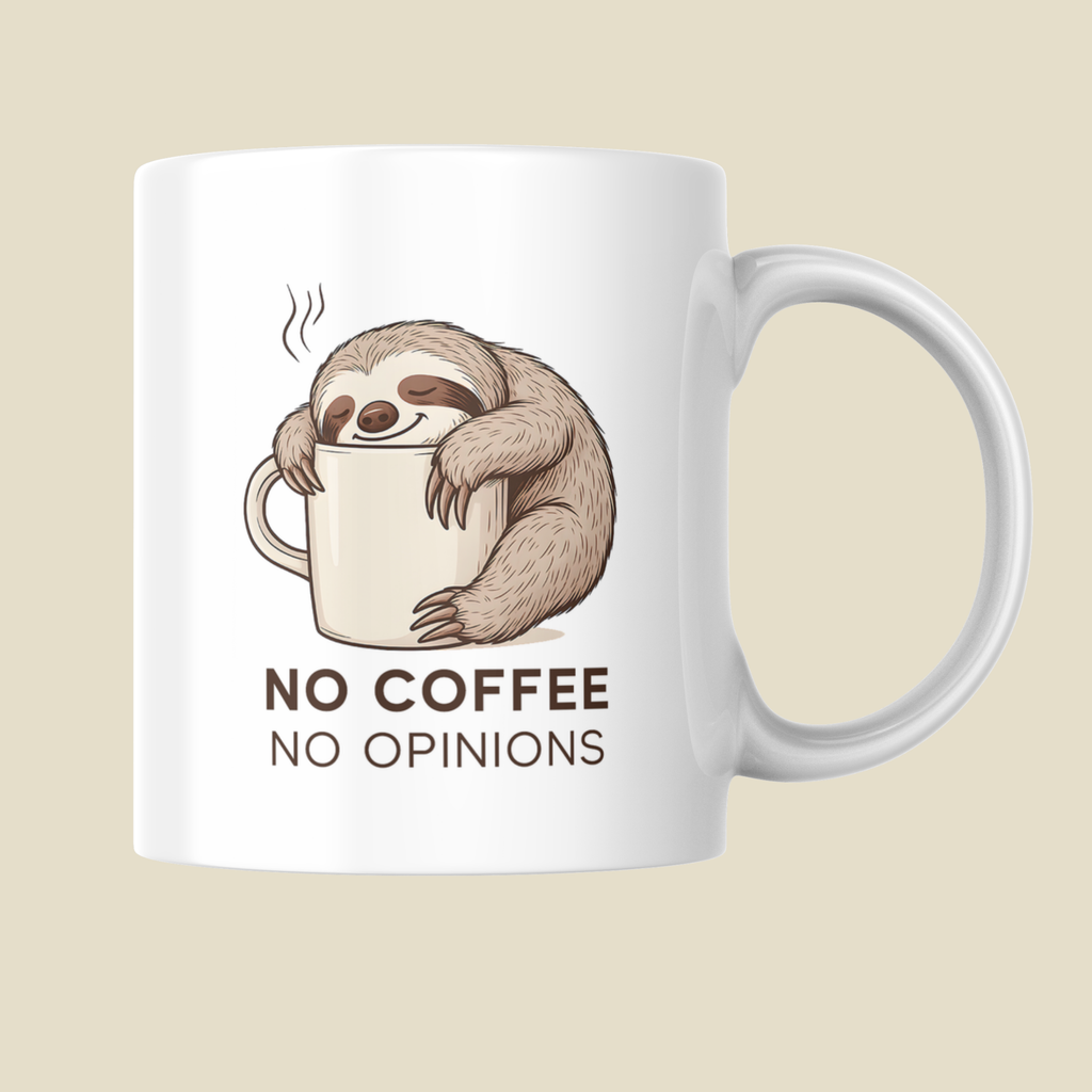 Sleepy Sloth Coffee Mug