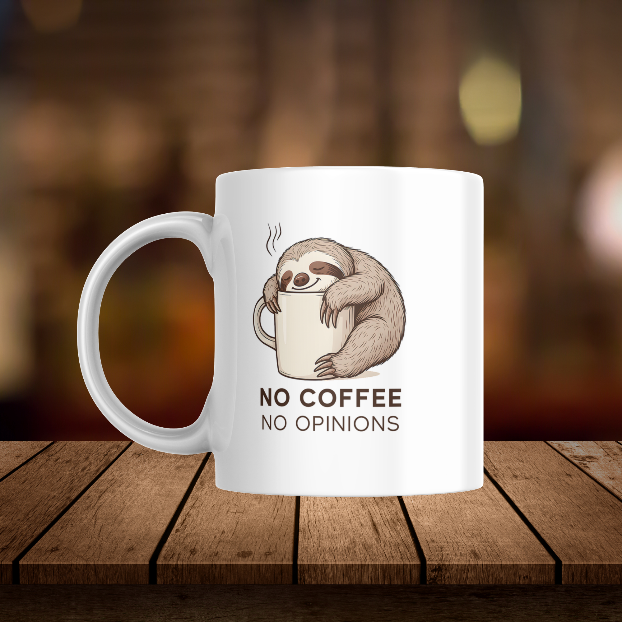 Sleepy Sloth Coffee Mug