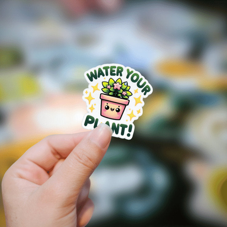 cute kawaii stickers Inspirational Sticker - Motivational Reminders for Daily Joy and Self-Care - kawaii - cute- stickers weather-resistant