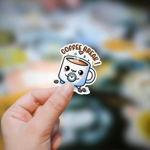 cute kawaii stickers Inspirational Sticker - Motivational Reminders for Daily Joy and Self-Care - kawaii - cute- stickers weather-resistant