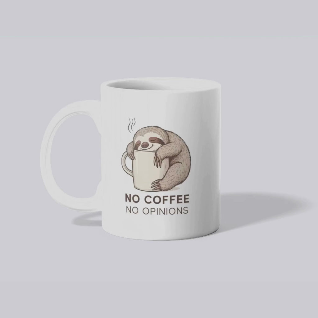 Sleepy Sloth Coffee Mug